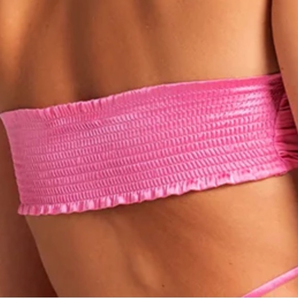 St Cloud Label Lillet Silk Halter Top Sachet Pink Size S - Picture 2 of 10